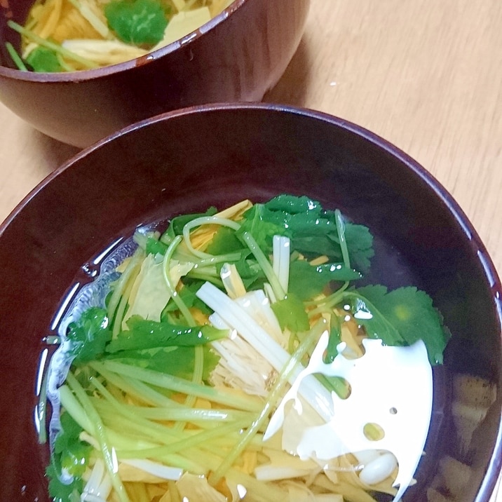 パパッと!湯葉のお吸いのもの